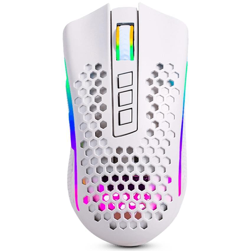 Mouse Redragon Storm Pro Rgb 16000 Dpi Blanco